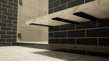 The Original™ Free Hanging Shelf Bracket in Industrial, Aluminum or American Made Steel