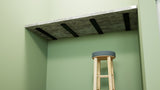 The Original™ Free Hanging Shelf Bracket in Industrial, Aluminum or American Made Steel