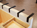 The Original™ L Bracket Countertop Support in Industrial, Aluminum or American Made Steel