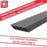 The Original™ Side Wall Free Hanging Shelf Bracket in Industrial, Aluminum or American Made Steel