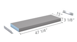wedi® Sanoasa Shower Bench - 47¼" x 3⅛" x 15" (1 pc)