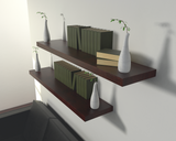 Square Free Floating Shelf Bracket