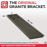 The Original™ Carbon Fiber Knee Wall Support Bracket with CarbonBar™
