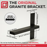 The Original™ Floating Vanity Bracket®  (Please allow 2-3 weeks for delivery)