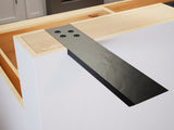 L Bracket Countertop Support in Industrial, Aluminum or American Made Steel