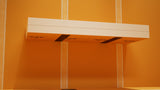 The Original Floating Shower Bench Kit­™ with Orange XPS Board & Original Shower Bench Bracket®