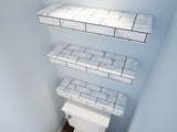 The Original™ Ready-to-Tile Free Floating Shelf