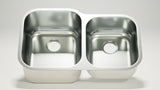 Stainless Steel Sink 60/40 (Double Bowl)