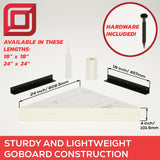 The Original Floating Corner Shower Bench Kit™ with GoBoard®