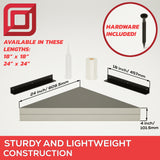 Contractor Supply Warehouse Floating Corner Shower Bench Kit