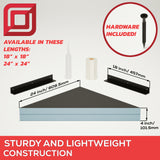 The Original Floating Corner Shower Bench Kit™ with wedi®