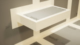 The Original Floating Shower Bench Kit­™ with wedi® & Original Shower Bench Bracket®