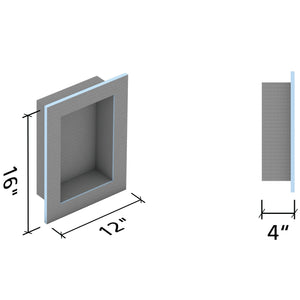 wedi® Shower Niche