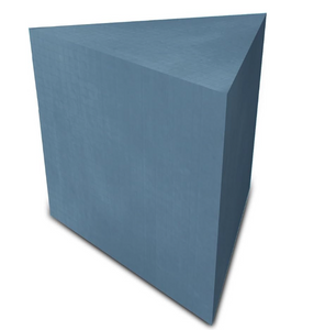 wedi® Shower Corner Triangle Bench - 23"x23" (sides x20")