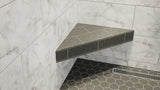 *New* The Original Floating Corner Shower Bench Kit with Schluter® Kerdi Board by Original Granite Bracket