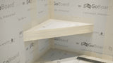 *New* The Original Floating Corner Shower Bench Kit with GoBoard® by Original Granite Bracket
